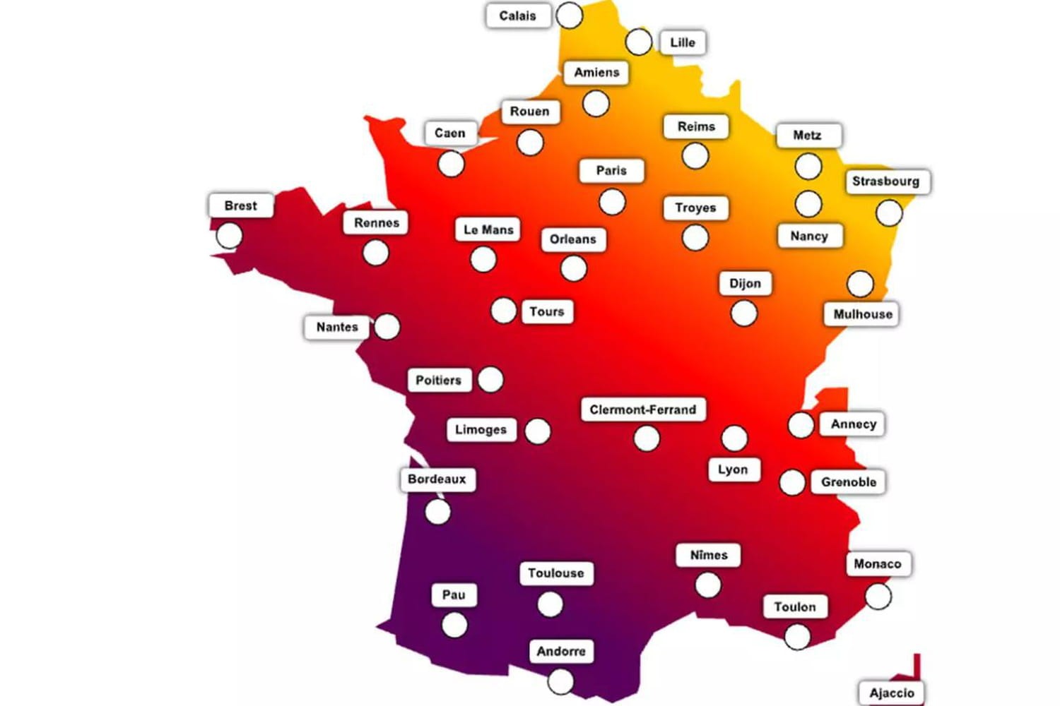 Éclipse solaire du 12 août : les horaires ville par ville pour ne pas manquer le spectacle