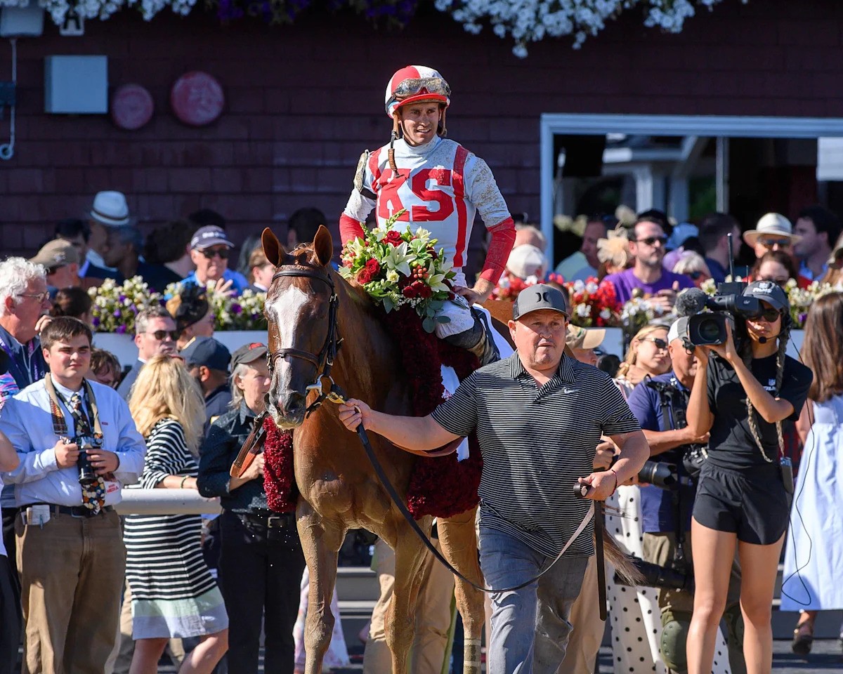 Chad Brown's Fillies Dominate Travers Day: Three Grade 1 Wins Signal Strong Breeders' Cup Prospects