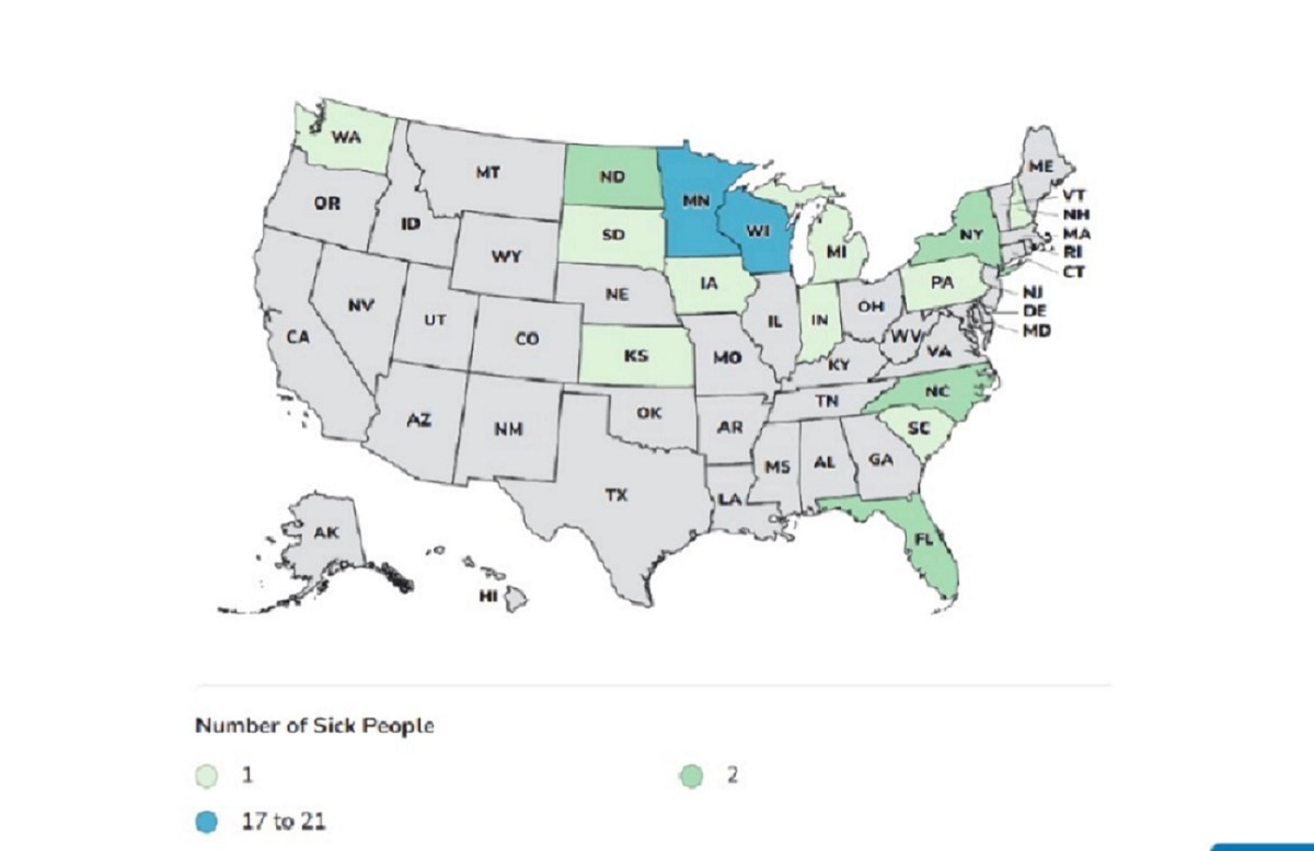 Recalled Alfalfa Sprouts Linked to 55 Illnesses Across 15 States