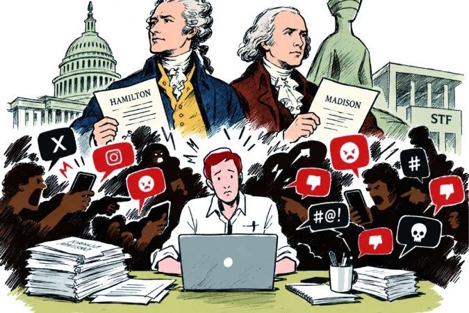 Liberdade de imprensa sob ataque: lições de Hamilton e Madison para o jornalismo moderno