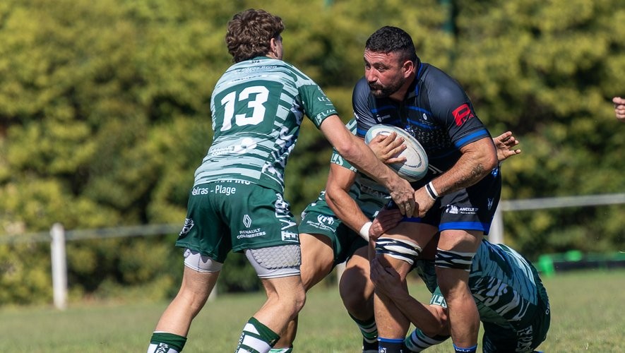 Rugby dans l'Aude : l'AS Olonzac Minervois apprend la dure loi de la Fédérale 3